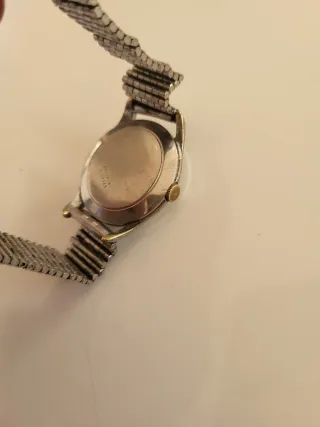 Reloj Certina Plata y Blanco
