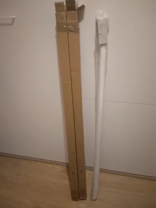 2 tende a rullo Blindecor bianche nuove.