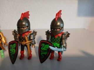 Playmobil Guerreros Dragón Verde (4 Figuras)