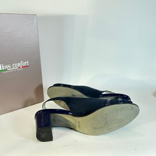 Miss Confort Scarpe Donna Tg 41 Slingback Blu