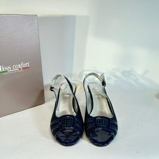Miss Confort Scarpe Donna Tg 41 Slingback Blu