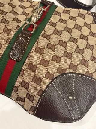 Bolso Gucci Jackie Beige y Marrón