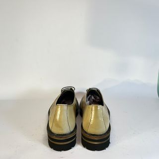 Scarpe Lumberjack donna pelle oro