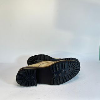 Scarpe Lumberjack donna pelle oro