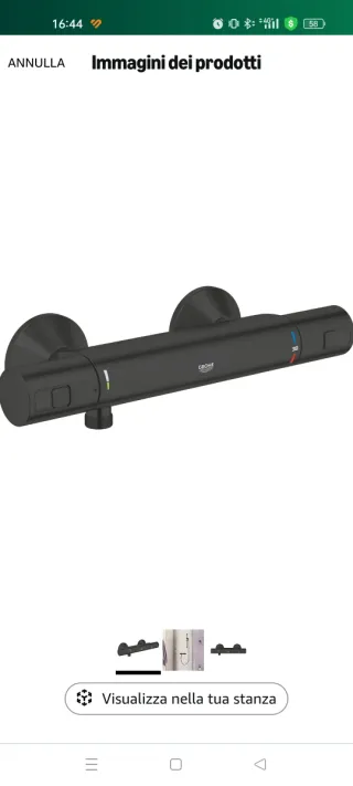 GROHE Precision Start Miscelatore Termostatico Ner