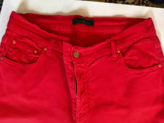 Pantalones Carolina Herrera Rojos