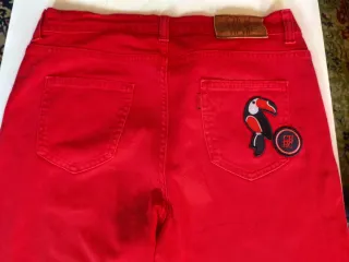 Pantalones Carolina Herrera Rojos