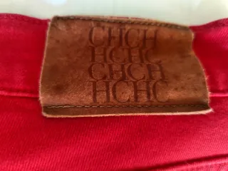 Pantalones Carolina Herrera Rojos