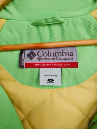 Chaqueta Columbia Omni Tech Mujer Verde