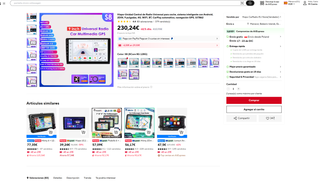 Radio Android Hizpo S8 9 8GB RAM 128GB