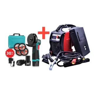 Saldatrice Inverter 400A + Flex a Batteria