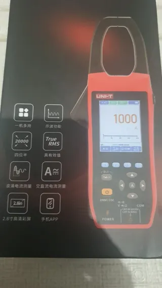 Alicate Amperímetro / Medidor de Tensão Elétrica