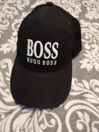 Gorra BOSS Negra Hombre
