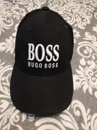Gorra BOSS Negra Hombre