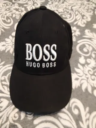 Gorra BOSS Negra Hombre