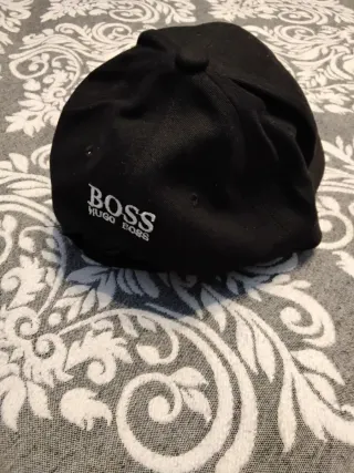 Gorra BOSS Negra Hombre