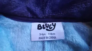 Pijama Bluey Talla 5-6 (116)