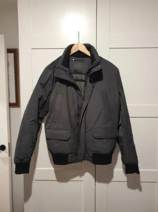 Cazadora Zara Gris Hombre