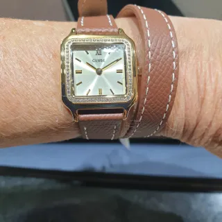 Orologio Cluse CW11821 oro e pelle