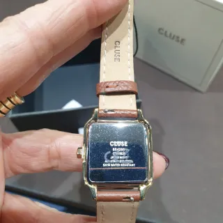 Orologio Cluse CW11821 oro e pelle