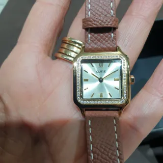 Orologio Cluse CW11821 oro e pelle