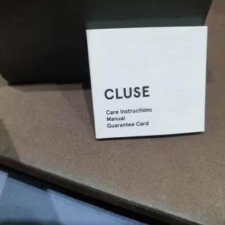 Orologio Cluse CW11821 oro e pelle