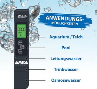 ARKA myAQUA misuratore di pH/TDS/EC - misuratore della C