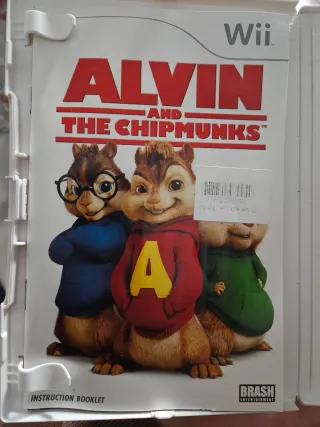 Juego Wii Alvin and the Chipmunks