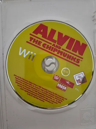 Juego Wii Alvin and the Chipmunks