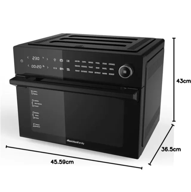 Melchioni Family BENEDETTA Air Fryer 30L