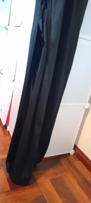 Macacão preto com cinto