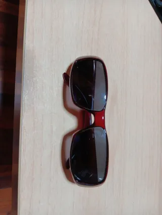 Montura Gafas Sol Carrera Negra Roja