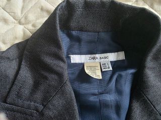 Americana Zara Gris Mujer