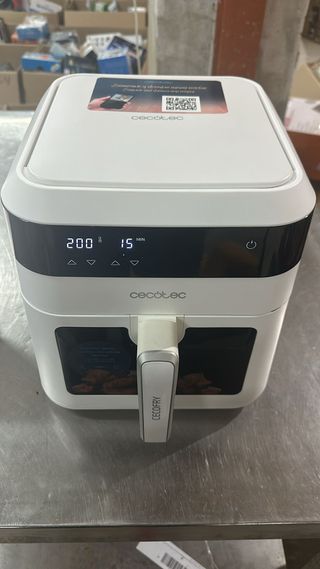 Friggitrice ad aria Cecotec da 6 L senza olio Cecofry Experience Window White 6000