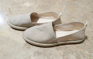 Alpargatas Beige Modernas