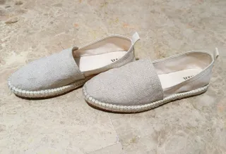 Alpargatas Beige Modernas