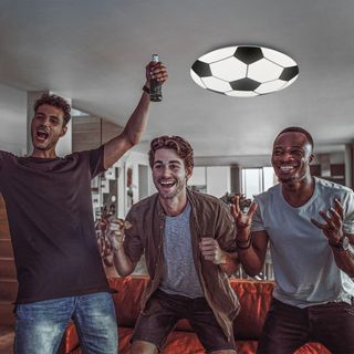 BRILONER - Lampada LED da soffitto con design da calcio