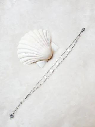 Pulsera estrellas acero inoxidable NUEVA