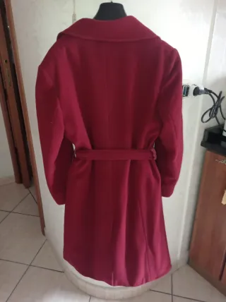 Cappotto CANNELLA donna rosso taglia 46