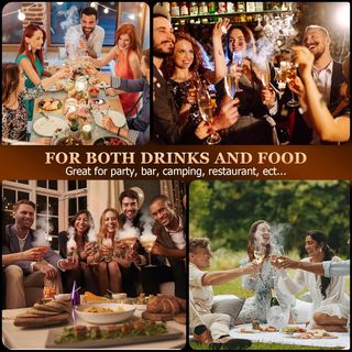 Kit Ahumador Eléctrico para Cócteles