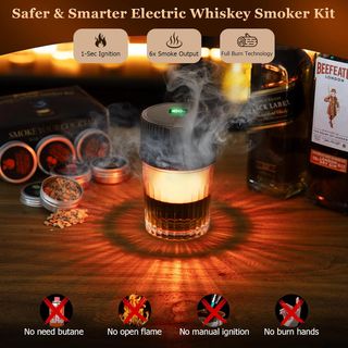 Kit Ahumador Eléctrico para Cócteles