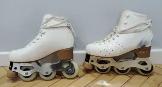 Pattini in linea Edea Snow White 40