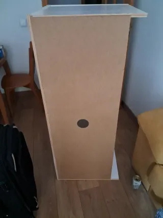 Mueble Salón Blanco Rústico Colonial 250cm