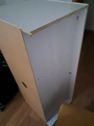 Mueble Salón Blanco Rústico Colonial 250cm