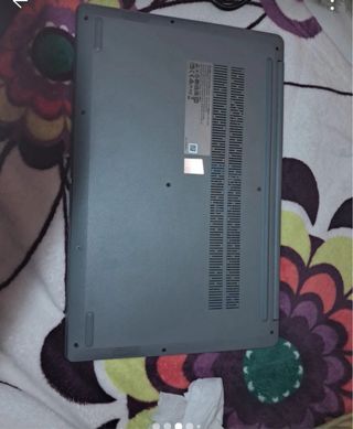 Portátil Lenovo N4500 Plata y Negro