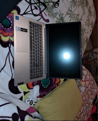 Portátil Lenovo N4500 Plata y Negro