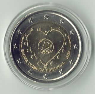 Lote 12 Monedas 2 Euros Conmemorativas Portugal