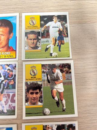 Lote 15 cromos Liga 92-93 sin pegar