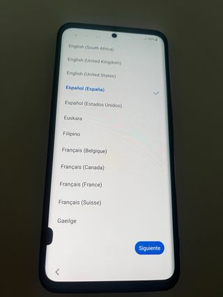 Samsung Galaxy S20 Negro