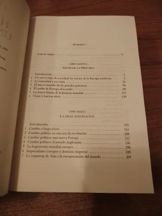 Historia Universal en dos tomos